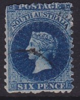 South Australia 1870 W.2 P.10x11.5 SG 105 Used - Oblitérés