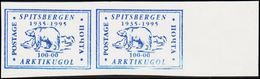 1995. ARKTIKUGOL SPITSBERGEN. RUSSIAN MINING COMPANY. BARENTSBURG, SVALBARD. PAIR SPI... () - JF308582 - Otros & Sin Clasificación