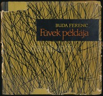 Buda Ferenc: Füvek Példája. Versek. Bp.,1963, Szépirodalmi Könyvkiadó. Kiadói Félvászon-kötés, Kiadói Szakad Papír Védőb - Sin Clasificación