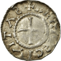 Monnaie, France, Charles Le Chauve, Denier, 864-875, Reims, TB+, Argent - Autres & Non Classés