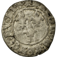 Monnaie, France, Charles VI, Double Tournois, TB, Billon, Duplessy:393C - 1380-1422 Charles VI Le Fol