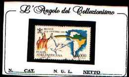73880)-VATICANO-6000 L. 	Brasile-Viaggi Di Giovanni Paolo II Nel 1991 - POSTA AEREA - 24 Novembre 1992 -USATO - Usados