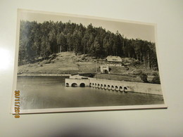 SCHWARZENBACH TALSPERRE  DAM , 1956 NOTOPFER   , OLD POSTCARD   ,  0 - Forbach