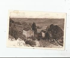 BOURNAC (HAMEAU) MONTAIGU DE QUERCY (TARN ET G)L'EGLISE ET LE PRESBYTERE DOMINANT LA VALLEE DE LA SEOUNE 1938 - Montaigu De Quercy