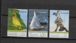 LOTE 1527   ///  (C030) Australia 1986   YVERT 977/979  Série Complète Victoire América Coupe 1983 - Used Stamps