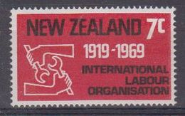 New Zealand 1969 International Labour Organisation 1v ** Mnh (41403B) - Ongebruikt