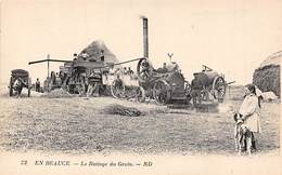 Série En Beauce          28    Le Battage Du Grain         (voir Scan) - Centre-Val De Loire