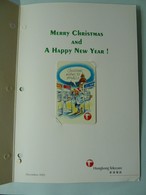 HONG KONG - Christmas Wishes To You All - Dec 1993 - Mint In Folder - Hong Kong