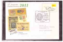 DE2342   -    SCHLESWIG  11.9.2011   /    ENTIRE  -   75 JAHRE TAG DER BRIEFMARKE - Enveloppes Privées - Oblitérées