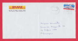 211939 / COVER 2018 - 0.65 Lv. - Church SV. Georgi , SOFIA FLAMME ZIP CODE , DHL EXPRESS Courier Company , BULGARIA - Briefe U. Dokumente