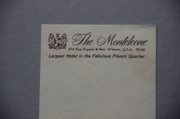 Enveloppe Vierge, Hôtel The Monteleone, New Orleans (Louisiane, Etats-Unis, USA) - USA