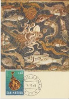 Saint Marin Carte Maximum 1966 Raie 682 - Brieven En Documenten