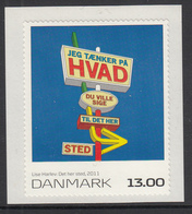 Denmark 2011 MNH Scott #1521 13k Det Her Sted By Lise Harlev Paintings - Unused Stamps