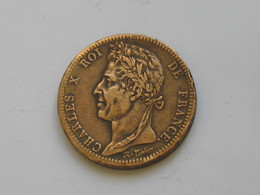 10 Centimes 1828 A - CHARLES X - Frappée Pour  La Guyane   **** EN ACHAT IMMEDIAT ***** - Guayana Francesa