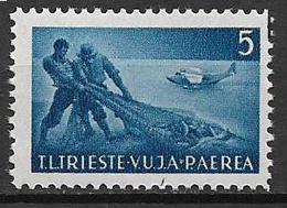 TRIESTE ZONA B  1949 POSTA AEREA SOGGETTI VARI SASS.  5  MNH XF - Nuovi