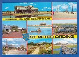 Deutschland; St. Peter-Ording; Multibildkarte - St. Peter-Ording