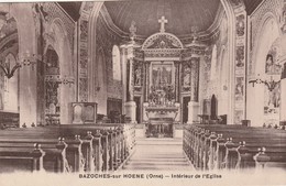 61 Bazoches Sur Hoene. Interieur De L'eglise - Bazoches Sur Hoene