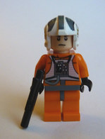 FIGURINE LEGO STAR WARS REBEL PILOT ZEV SENESCA Sw260 2010 Légo - Figurine