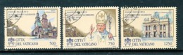 VATIKAN Mi. Nr. 1181-1183 50. Priesterjubiläum Von Papst Johannes Paul II  - Siehe Scan -used - Usados