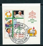 Vatikan Mi. Nr. 1350 Internationaler Tag Der Jugend, Rom - Siehe Scan - Used - Usados