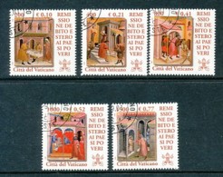 Vatikan Mi. Nr. 1381-1385 Erlass Der Auslandsschulden Für Finanzschwache Länder - Siehe Scan - Used - Used Stamps