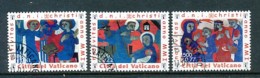 Vatikan Mi. Nr. 1390-1392 Weihnachten - Siehe Scan - Used - Used Stamps