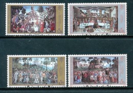 Vatikan Mi. Nr. 1411-1414 Fertigstellung Der Restaurierungsarbeiten In Der Sixtinischen Kapelle - Siehe Scan - Used - Used Stamps