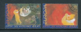 Vatikan Mi. Nr. 1415-1416 Europa: Zirkus - Siehe Scan - Used - Used Stamps