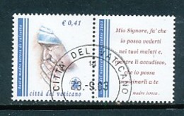 Vatikan Mi. Nr. 1467 Seligsprechung Von Mutter Teresa - Siehe Scan - Used - Used Stamps
