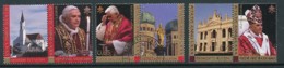 VATIKAN Mi. Nr. 1573-1575 80. Geburtstag Von Papst Benedikt XVI - Siehe Scan - Used - Gebruikt
