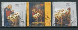 VATIKAN Mi. Nr. 1597-1599 Weihnachten - Siehe Scan - Used - Used Stamps