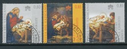 VATIKAN Mi. Nr. 1597-1599 Weihnachten - Siehe Scan - Used - Usados