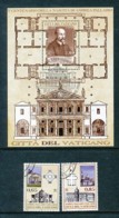 VATIKAN Mi.Nr. 1623-1624, Block 31 500. Geburtstag Von Andrea Palladio  - Siehe Scan - Used - Used Stamps