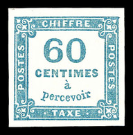 ** N°9, 60c Bleu. TTB  Qualité: ** - 1859-1959 Usados