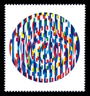 ** N°2113b, Agam, Couleur Noire Omise, SUP (signé Calves/certificat)   Qualité: **  Cote: 2850 Euros - Unused Stamps