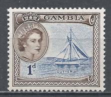 Gambia 1953. Scott #154 (M) Pal Wine Tapping * - Gambia (...-1964)