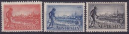 Australia 1934 Vic Centenary SG 147-49 Mint Hinged - Nuovi