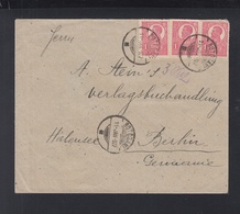 Romania Cover 1922 Botosani To Berlin - Lettres & Documents