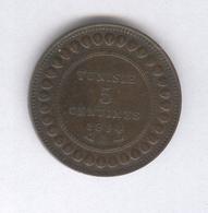 5 Centimes Tunisie 1914 A SUP - Tunisie