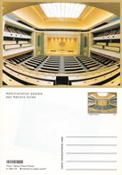 Onu, United Nations, Nations Unies, Bureau De Genève, Entier Postal 1998, Neuf, Carte Postale Hémicycle - Briefe U. Dokumente