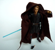 FIGURINE STAR WARS 2004 ANAKIN SKYWALKER (3) Main Et Sabre Intercheangeables Hasbro China - Episode II