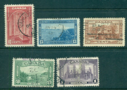 Canada 1938 KGVI Pictorials FU Lot68196 - Other & Unclassified