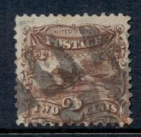 USA 1869 Sc#113 2c Post Horse & Rider FU - Otros & Sin Clasificación