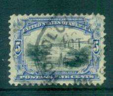 USA 1901 Sc#297 5c Pan-American Exposition FU Lot67233 - Other & Unclassified