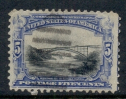 USA 1901 Sc#297 Pan-American Exposition 5c Bridge At Niagara Falls FU - Otros & Sin Clasificación