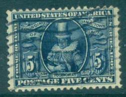 USA 1907 Sc#330 5c Jamestown Exposition FU Lot67260 - Sonstige & Ohne Zuordnung