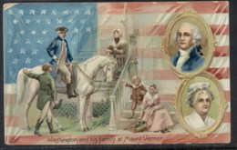 USA 1910 PPC Patriotic, George Washington - Autres & Non Classés