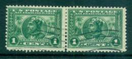 USA 1913 Sc#397 1c Panama-Pacific Exposition Perf 12 Pr FU Lot67288 - Autres & Non Classés