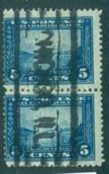 USA 1913 Sc#399 5c Panama-Pacific Exposition Perf 12 Chicago Precancel Pr FU Lot67299 - Autres & Non Classés