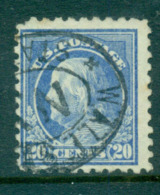 USA 1913-15 Sc#438 20c Ultramarine Franklin Perf 10 Wmk S/L FU Lot69038 - Sonstige & Ohne Zuordnung